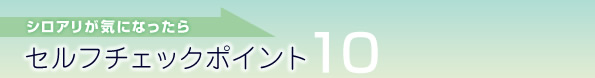 セルフチェック